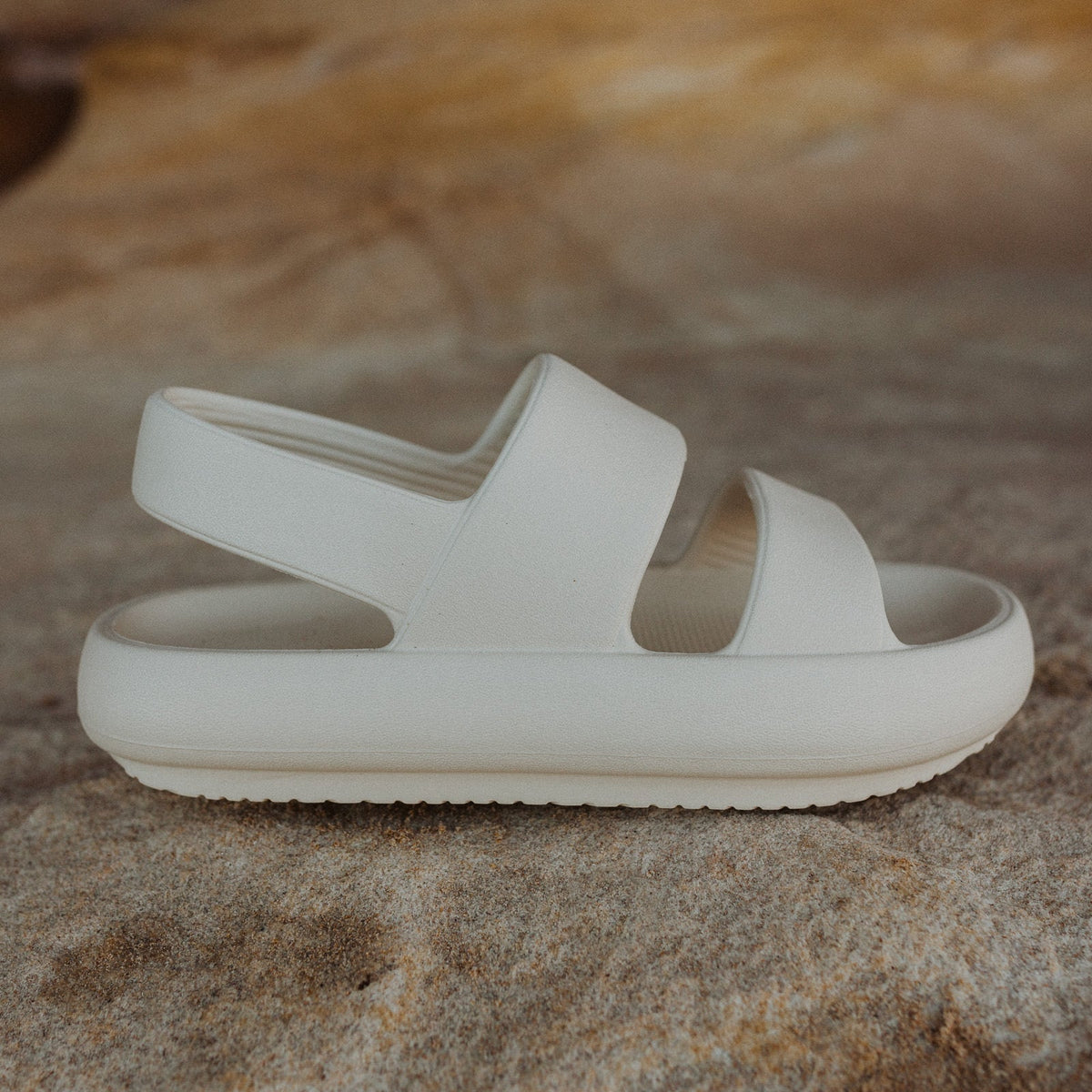 Cream Sand Nomad Shoes, Lightweight & Waterproof Sandals & Slides For All Terrain, RubbaBubba