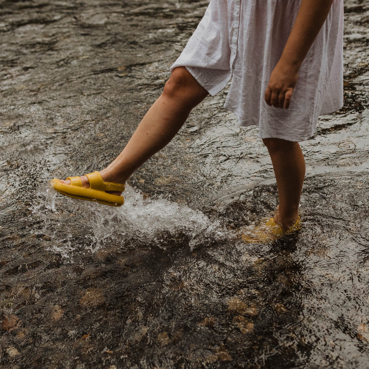 Yellow Sun Nomad Shoes, Lightweight & Waterproof Sandals & Slides For All Terrain, RubbaBubba
